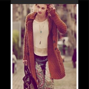 Free People Buttermilk Cardigan Sweater